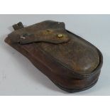 A Boer War Leather Saddle Bag, 39cm High