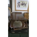 A Collection of 20th Century and Later Wooden Trays etc