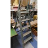 A Vintage Simplex Four Step Stepladder