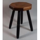 A Small Reproduction Four Legged Circular Topped Milking Stool