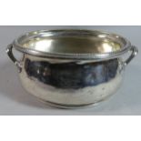 A Silver Plated White Star Two Handled Oval Sugar Bowl by Elkington & Co., 18.5cm Wide