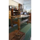 A Mid Oak Rectangular Topped Coffee Table, 90cm Wide