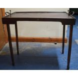 A Vintage Folding Leg Bed Table