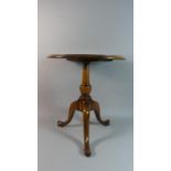 A Late 20th Century Circular Topped Tripod Wine Table by Simpson of Norfolk, 53cm High