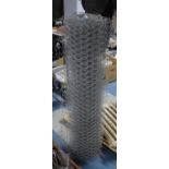 A Part Roll of Chicken Wire, 104cm high