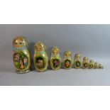 A Late 20th Century Souvenir Russian Doll, Inscribed to Base Moscow 1993, 26cm High