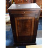 An Edwardian Mahogany Bedside Cabinet, 43cm Wide