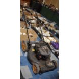 A McCulloch M53 Rotary Lawn Mirror with Briggs and Stratton Petrol Engine, Untested
