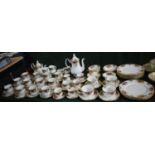 Large Quantity of Royal Albert Old Country Rose Tea, Coffee and Dinnerwares to Include Teapot,