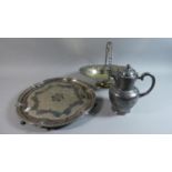 An Edwardian Silver Plated Cake Basket for the Staffs Agricultural Show Presented by Fullwood and