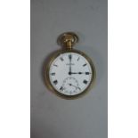 A Vertex Gold Plated Pocket Watch with Swiss 16 Jewel Movement, Working Order