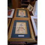 A Pair of Gilt Framed Russian Prints, The Nutcracker Prince and The Russian Doll