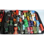 A Tray Containing Various Matchbox and Other Diecast Toys