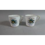 Two Paragon China Cups for The 1st Moon Landing July 1969