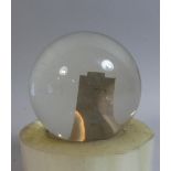 A Crystal Ball 7.5cm Diameter