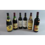 Six Bottles Red Wine, Two Rioja 1999, Siglo Riocha 1998, Faustino VII Riocha and Two Bottles