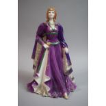A Royal Worcester Figure, Limited Edition 849/7500, "Branwen, Daughter of Llyr"