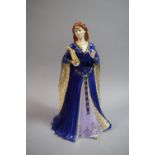 A Royal Worcester Figure, Limited Edition 849/7500 with Certificate, "The Maiden of Dana"