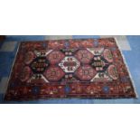 A Persian Hand Made Bakhtiari Rug, 220x120cms