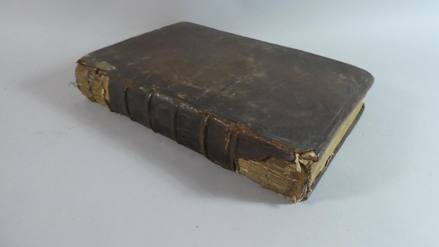 A 17th Century Leather Bound Edition of 'The Workes of William Gouge in Two Volumes: The First