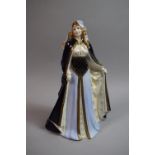 A Royal Worcester Figure, Limited Edition 440/7500 with Certificate, "Lady of Sherwood"
