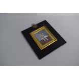 Sarah Biffen (1784-1850) A Framed Miniature Portrait of a Lady. Inscribed Verso 'Liverpool 1842,