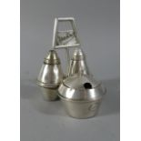 A Vintage Silver Plated Cerebos Cruet with BOAC Logo, 11cms High