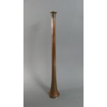 A Copper Hunting Horn 35cms Long