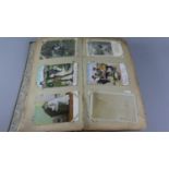 An Interesting Edwardian Photo Album Containing Approximately 231 Postcards c.1905 to Include