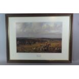 A Framed Lionel Edwards Limited Edition "Going to A Holloa", 591/600 with Proof Stamp