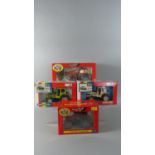 A Collection of Four Boxed 1:32 Die-Cast Britains Tractors to include 00036 Same Rubin 150, 00037