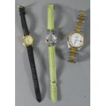 A Collection of Three Wrist Watches