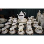 A Large Collection of Royal Grafton Rochester Pattern Tea and Coffee Ware to Include Teacup,