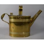 A Brass Army and Navy Watering Can, 24cm High