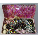 A Box of Costume Jewellery