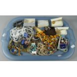 A Tray of Costume Jewellery