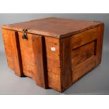 A Pine Wine Box, 43.5cm Wide