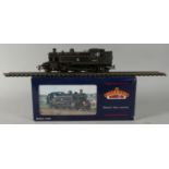 A Boxed 00 Gauge Bachmann 31-451D Ivatt Class 2-6-2T Tank Locomotive in BR Lined Black Number 41243.