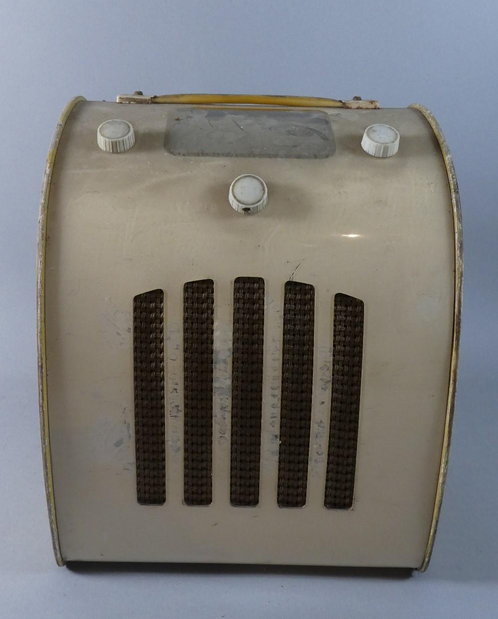 A Vintage Radio, 33cm high