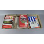 Three Boxes of Mixed Programmes, Manchester United Home and Away, Season1968-9