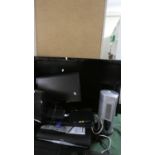 A Panasonic 36" LCD TV Together with Samsung 19" TV, Sky Box, Heater etc