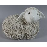 A Ceramic Study of Sheep, 29cm Wide