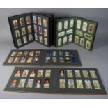 Four Early 20th Century Cigarette Card Albums and Contents, Various Part Sets Players and Wills's