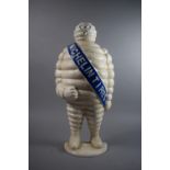 A Large Reproduction Cast Iron Advertising Figure for Michelin Tyres (Plus VAT) 57cm High