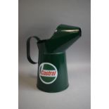 A Large Reproduction 4 Litre Castrol Decorative Oil Jug, 31cm High (Plus VAT)