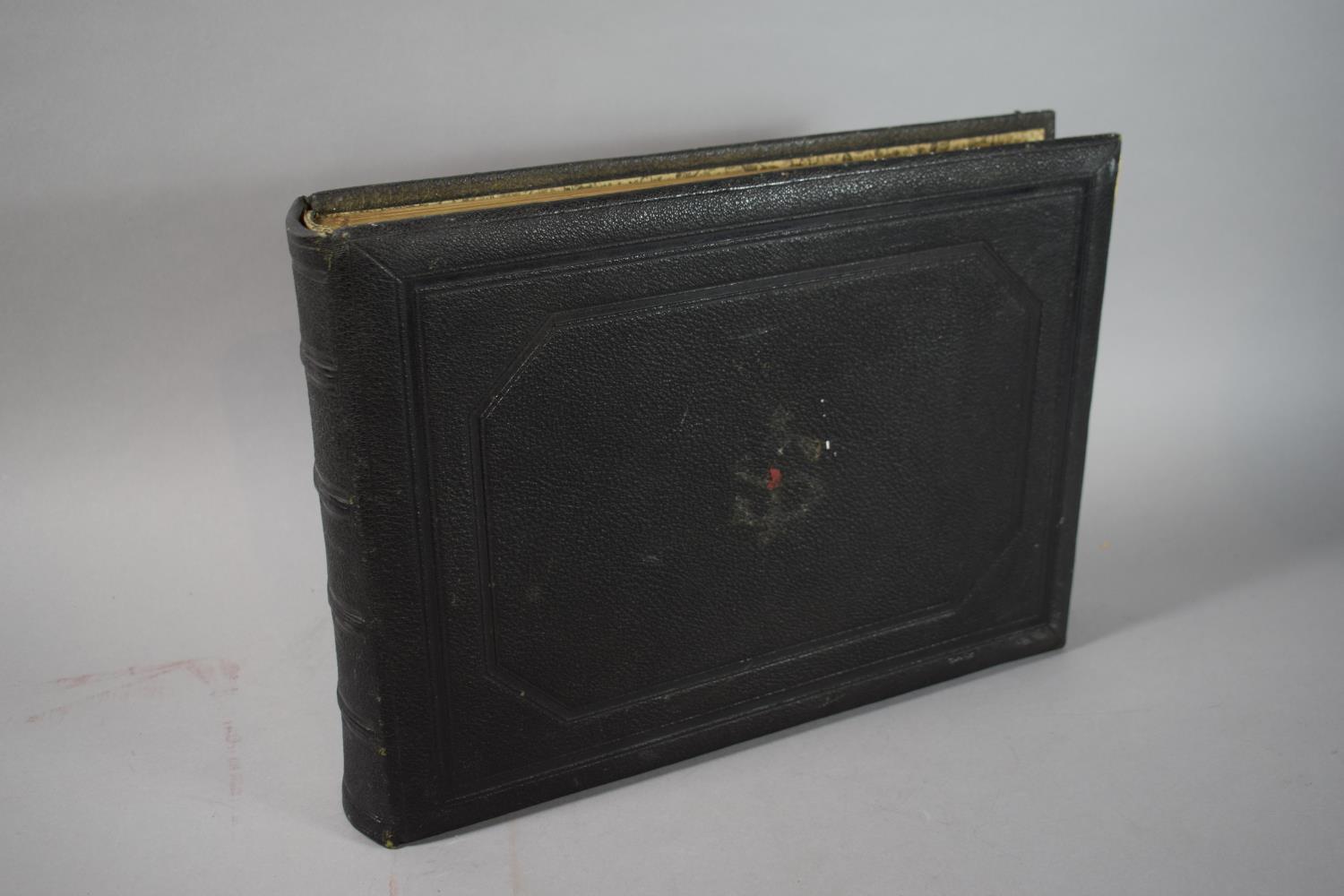 A Victorian Photograph Album and Contents 1892 Onwards Include Buxton, Betws-y-Coed, Bicycle,