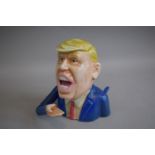A Novelty American Cast Metal "Donald Trump" Money Bank, 17cm High (Plus VAT)