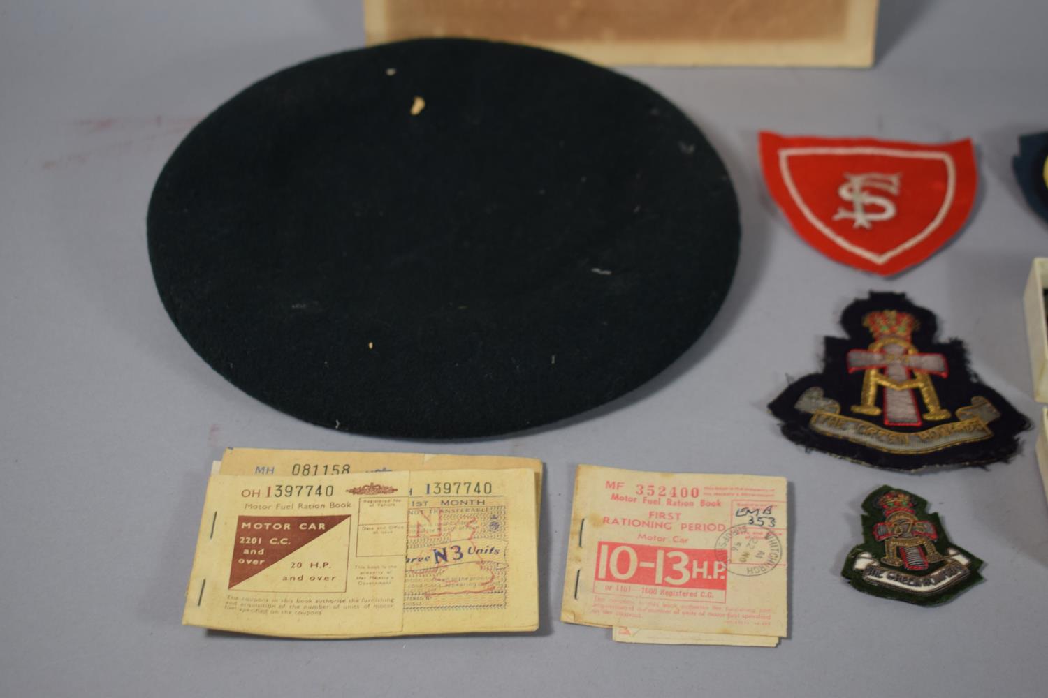 A Collection of Militaria to Include 1942 Shell Case, WWI Photograph and Metal Awarded to 209756 SPR - Image 3 of 3