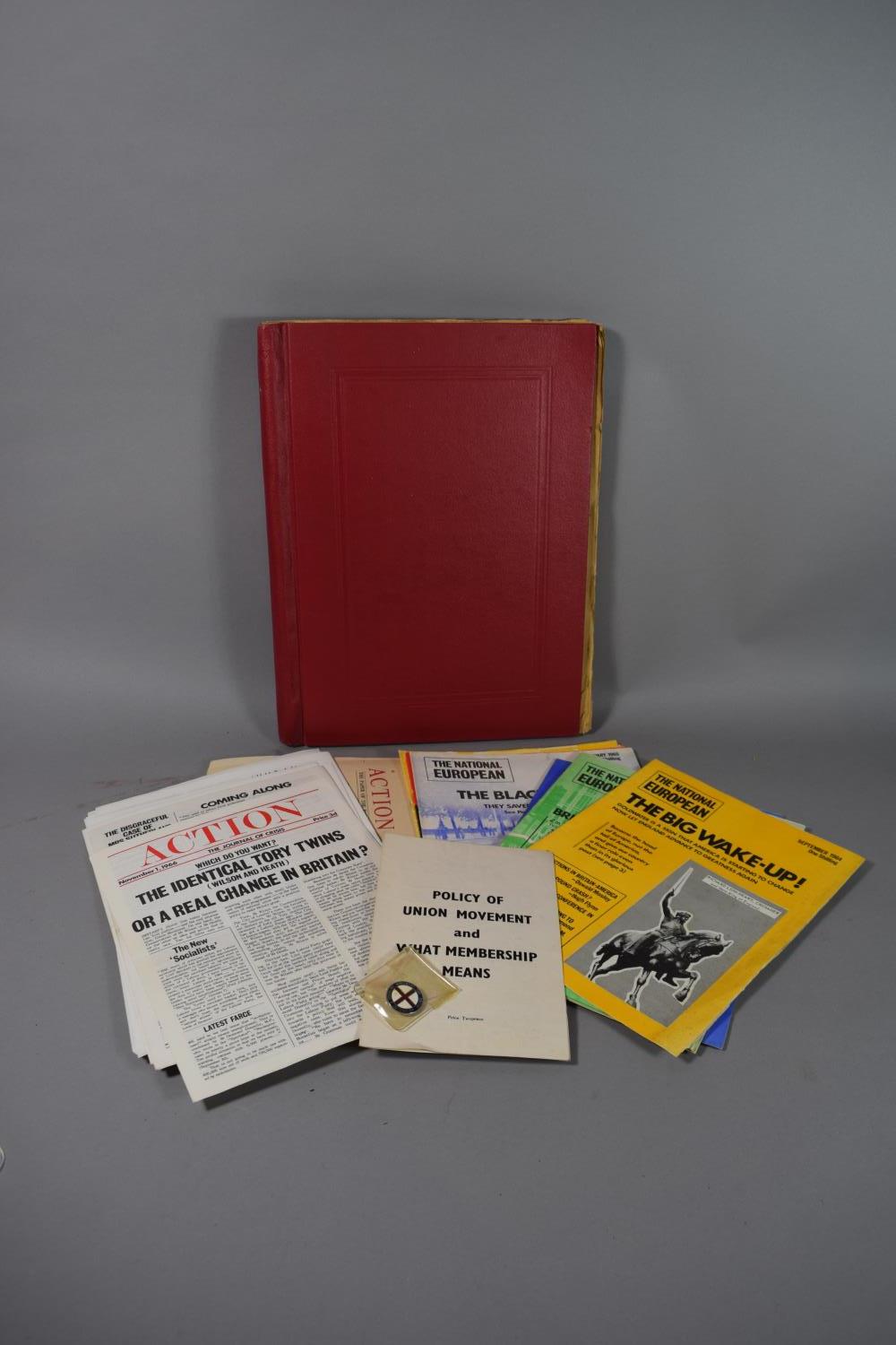 A Collection of Vintage Union Movement and Other Newspapers "Action " c 1957-1966 Together with