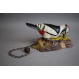 A Woodpecker Door Knocker, 19cm High (Plus VAT)